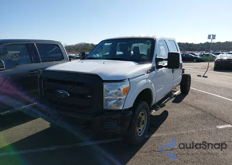 2012 Ford F-250 Xl из США, поврежденный, VIN 1FD7W2B61CEC39344